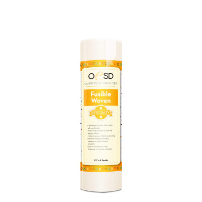 Fusible Woven, aufbügelbare gewebte Stickvlies